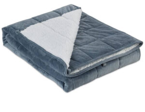 Verzwaarde Deken Voor Volwassenen, Sherpa Fleece Deken In Queensize Formaat Met Zachte, Pluche Flanellen Bovenkant, Zachte, Donzige, Gezellige, Warme En Dikke(KK wine red,150 X 200cm