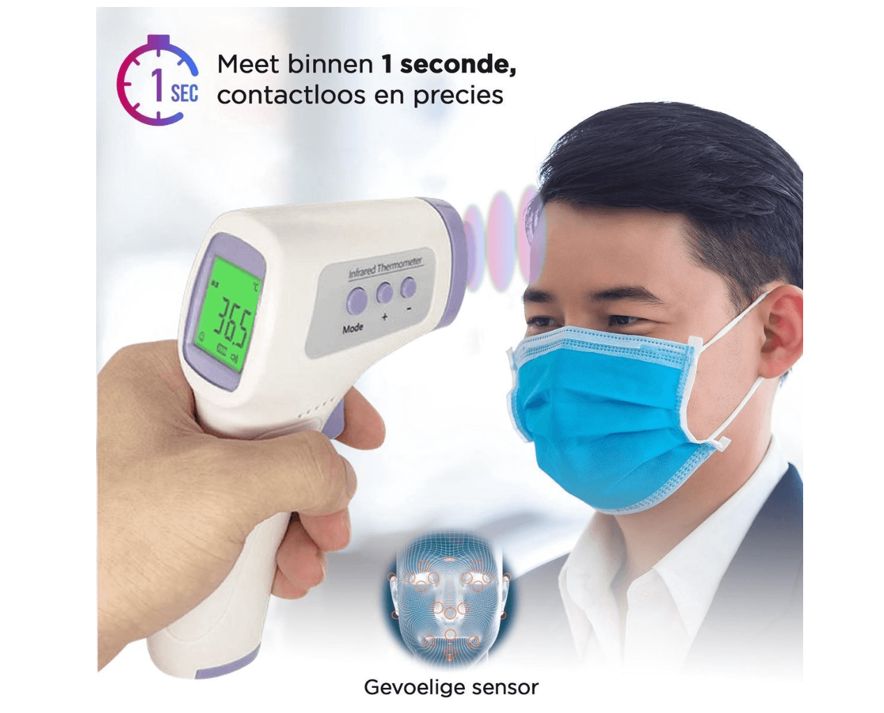 Temperatuur Meten Voorhoofd Of Slaap