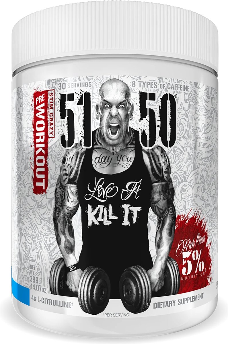 5% nutrition rich piana 5150 pre-workout