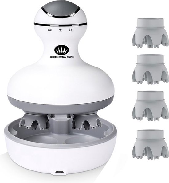 white royal home hoofdmassage apparaat