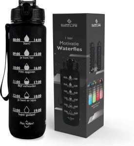 supplife motivatie waterfles 1l
