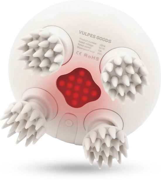 vulpes goods bodycare hoofdmassage apparaat met infrarood