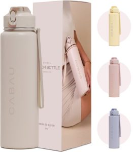 cabau bloom rvs thermosfles 870ml