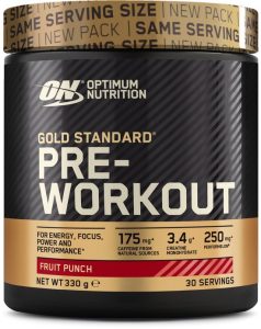 optimum nutrition gold standard pre workout fruit punch