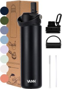 vann 3-wandige rvs drinkfles 650ml