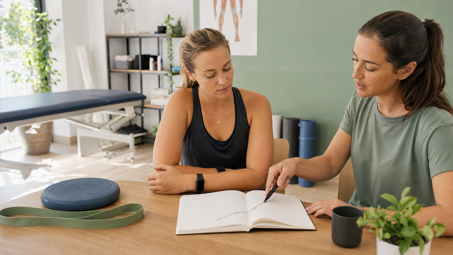 consultatie bij sportfysiotherapeut
