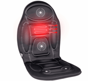 Dunlop Massagestoel auto met verwarmingsfunctie