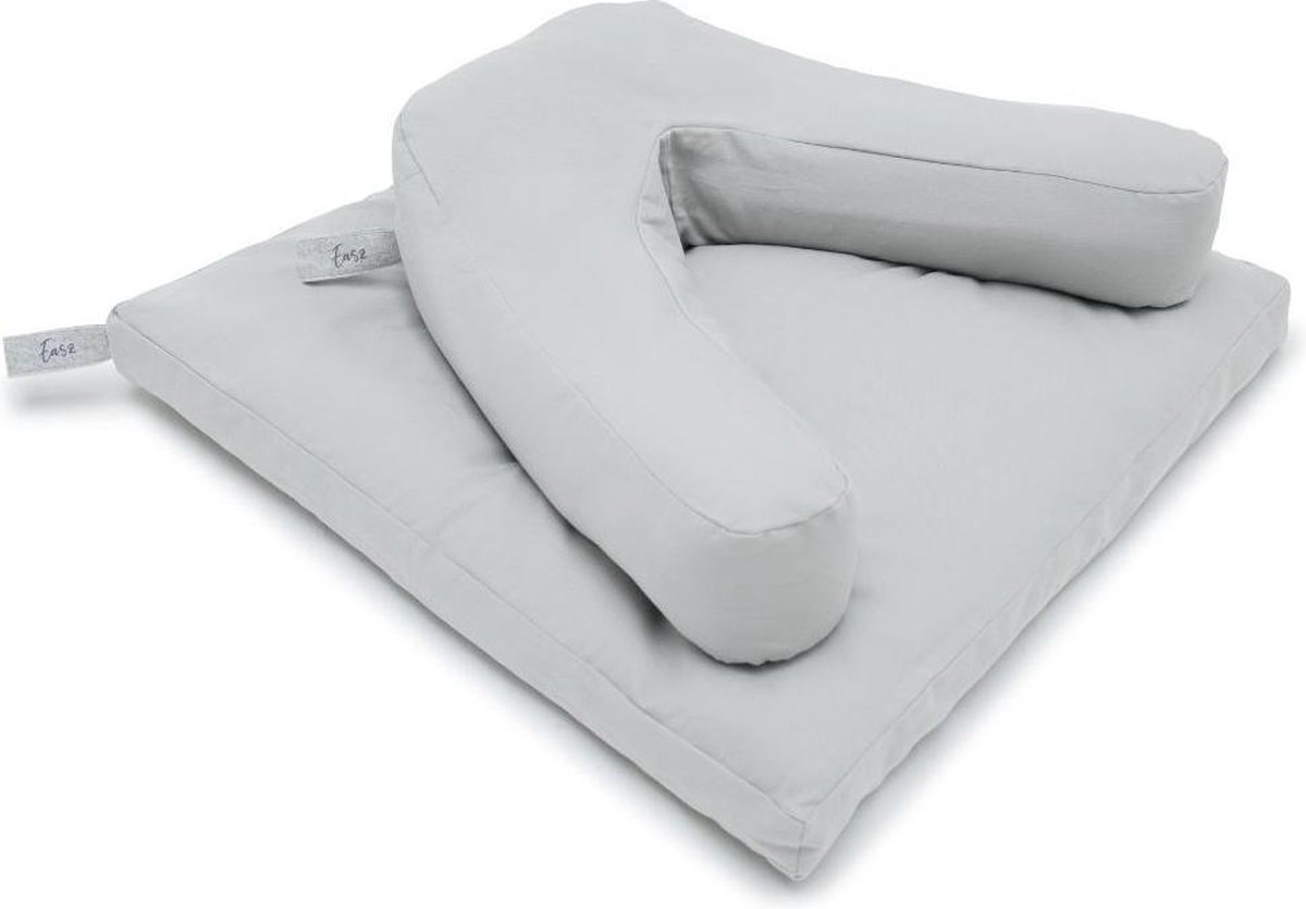 easz meditatiekussen halve maan xl met zabuton