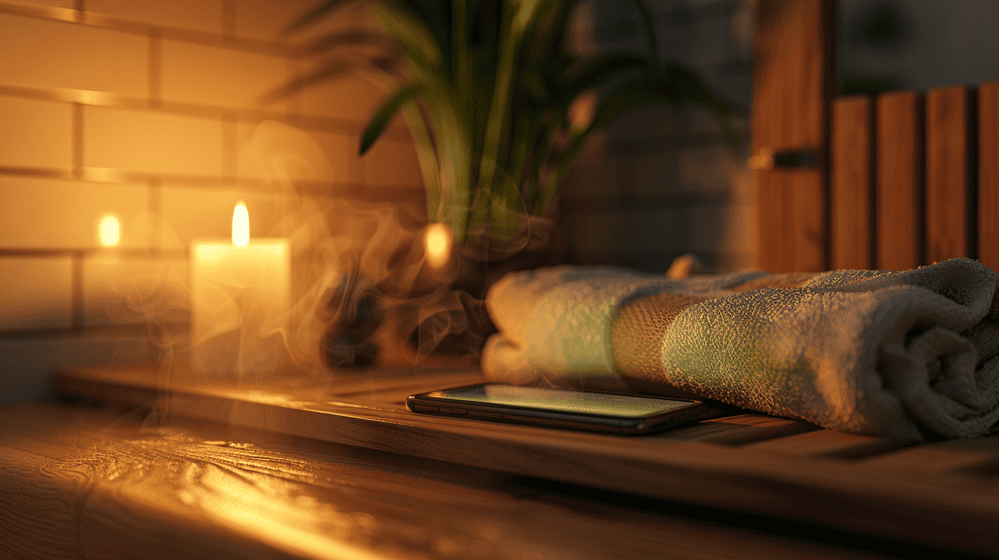 een relaxt verzorgingsmoment zonder telefoon