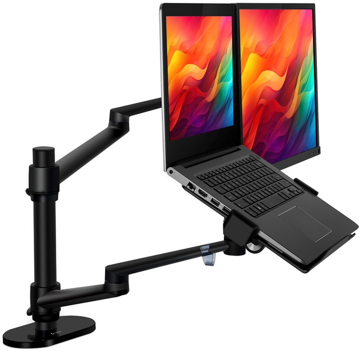 levantu monitorarm 2 schermen