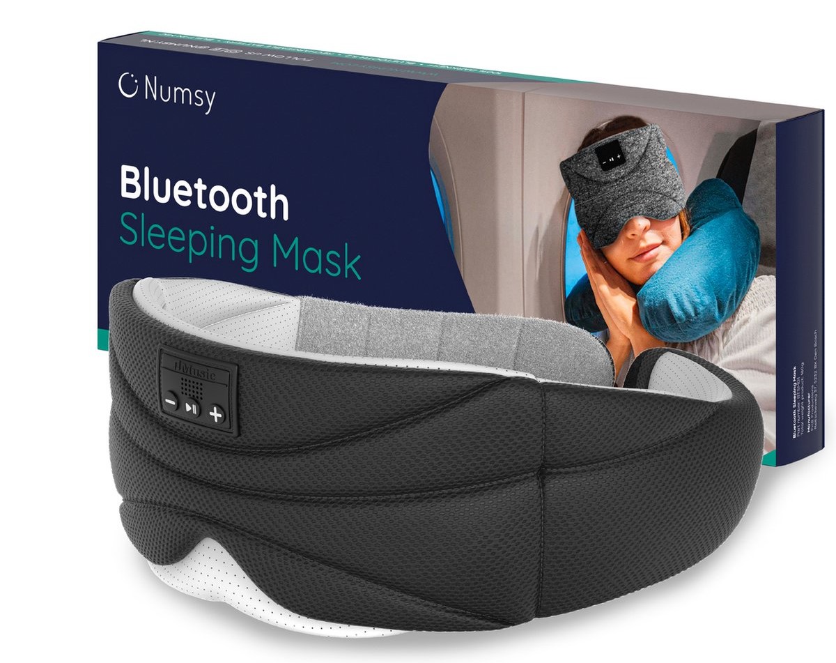 numsy slaapmasker bluetooth