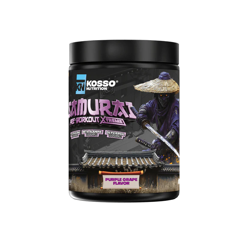 SAMURAI EXTREME PRE-WORKOUT van Kosso Nutrition