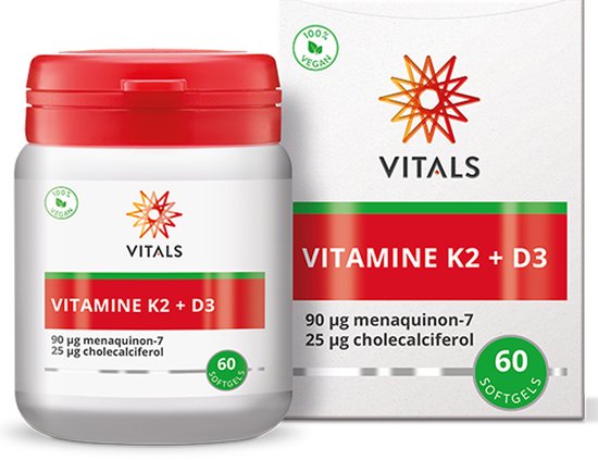 Vitals Vitamine K2 + D3