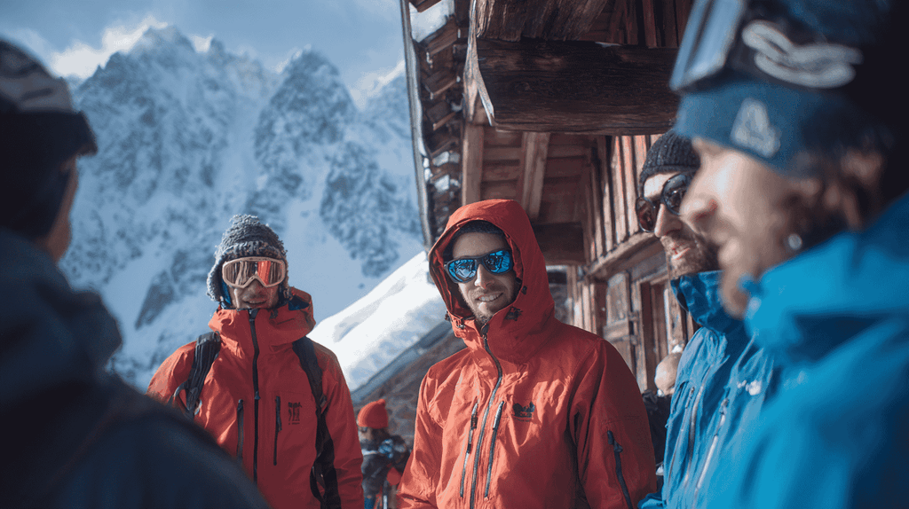 Weekend met vrienden wintersport